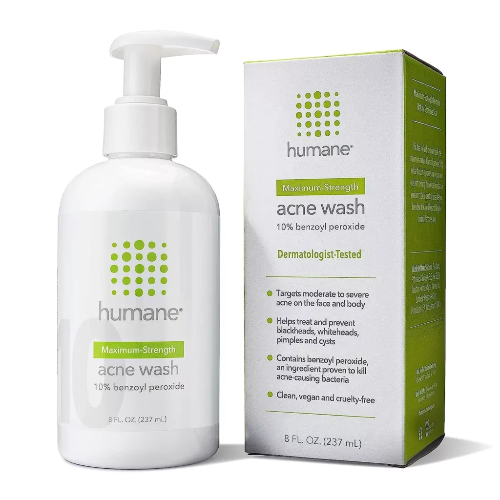 Humane Maximum-Strength Acne Wash