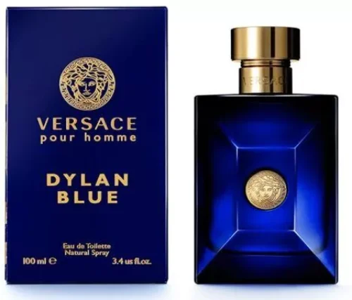 Versace Pour Homme Sealed Dylan Blue Eau de Toilette, Multi Citrus 3.4 Fl Oz